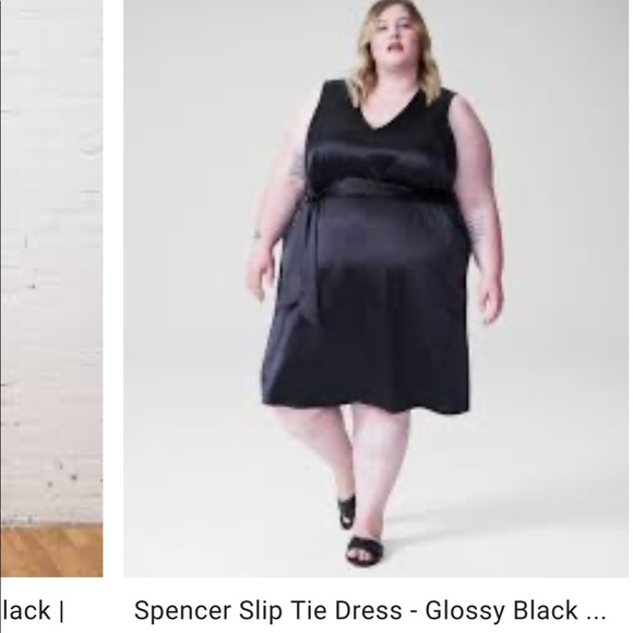 NWT Universal Standard Spencer Front tie dress 24 - Picture 2 of 12